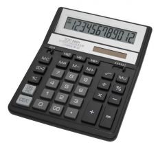 Калькулятор Citizen SDC-888XBK черный 12-разрядный 2-е питание, 00, MII, mark up, A0234F
